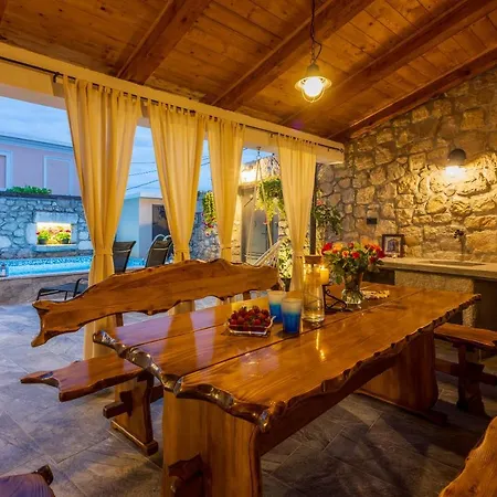 Family Friendly House With A Swimming Pool Grizane, Crikvenica - 19783 * Grižane